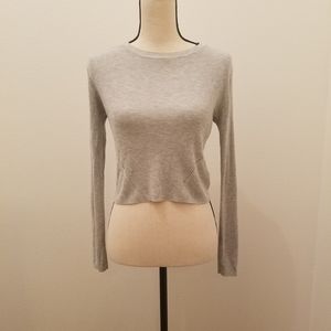 DIVIDED cropped sweater